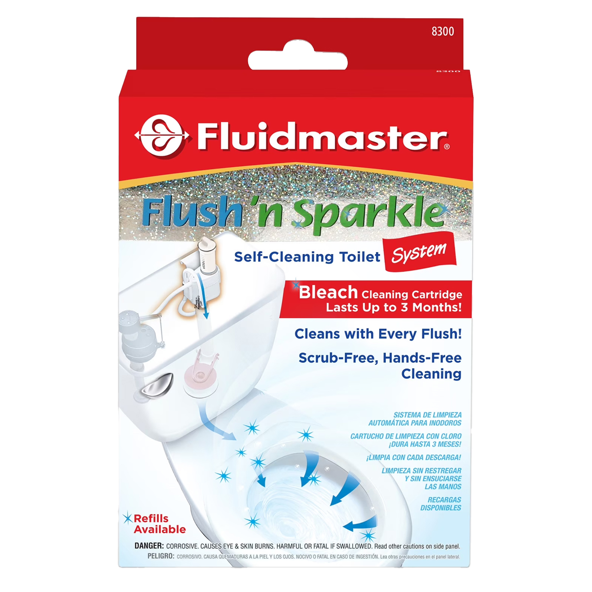 flush n sparkle system