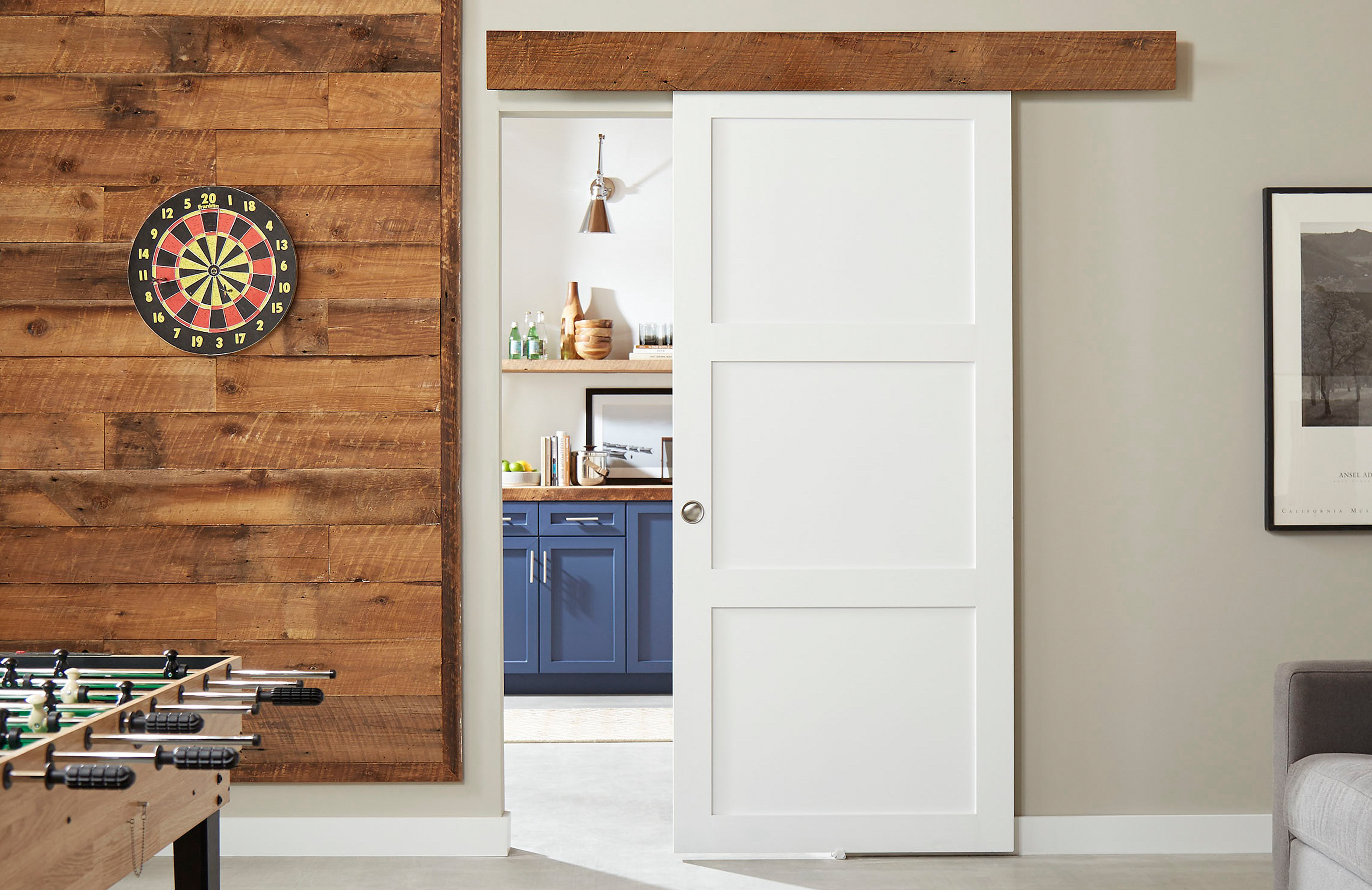 wall-mount sliding doors